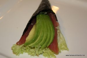 Temaki (Tuna, Ebi, Unagi)